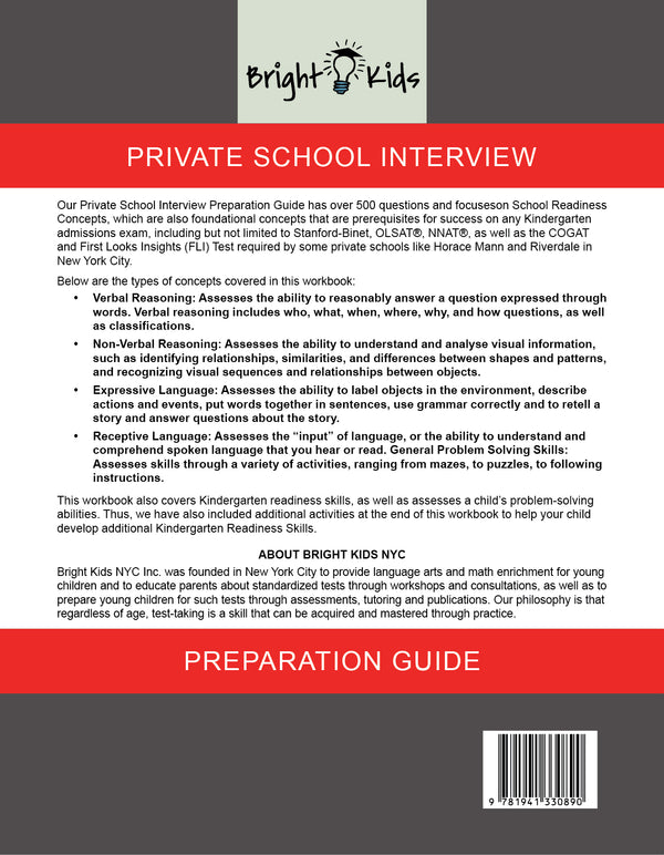 Private School Interview Preparation Guide