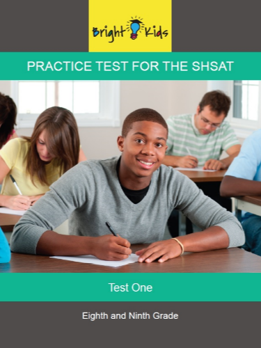 SHSAT Practice Test - Test One (7th & 8th Grade)