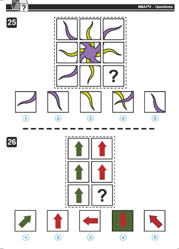 NNAT 2 Practice Test Level B - Test One (1st Grade)