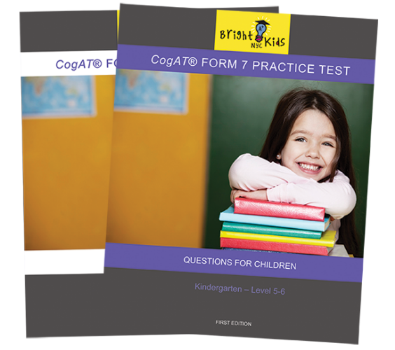 CogAT Form 7 Practice Test - Levels 5 & 6 (Kindergarten)