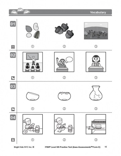 ITBS Level 5/6 Practice Test - Iowa Assessments Form E (Pre-K - 1st Grade)