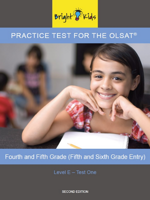 OLSAT Practice Test - Level E / Test One (5th & 6th Grade Entry)