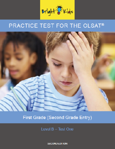 OLSAT Practice Test - Level B / Test One (2nd Grade Entry)