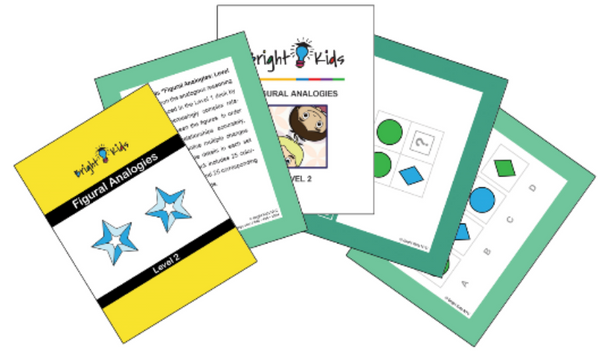 Figural Analogies Card Game - Level 2 (Pre-K - 1st Grade)