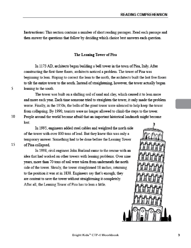 CTP-5 Workbook - Level 3 (3rd Grade)