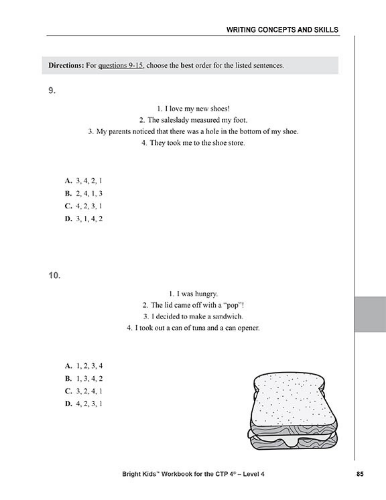 CTP-5 Workbook - Level 4 (4th Grade)