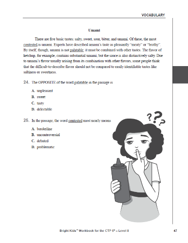 CTP-5 Workbook - Level 8 (8th Grade)