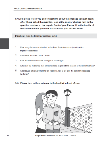 CTP-5 Workbook - Level 2 (2nd Grade)