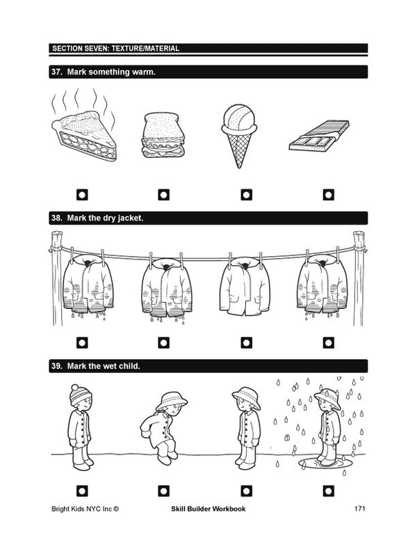 Skill Builder Workbook (Pre-K & Kindergarten)
