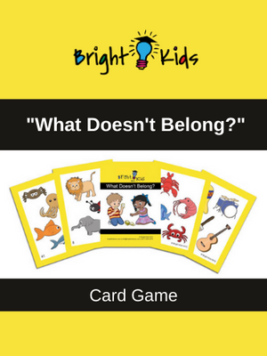 "What Doesn't Belong?" Card Game (Pre-K & Kindergarten)