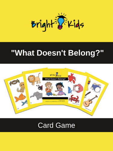 "What Doesn't Belong?" Card Game (Pre-K & Kindergarten)