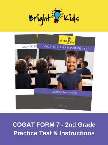 CogAT Form 7 Practice Test - Level 8 (2nd Grade) book
