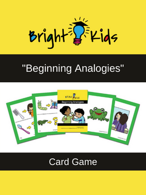 "Beginning Analogies" Card Game (Pre-K & Kindergarten)