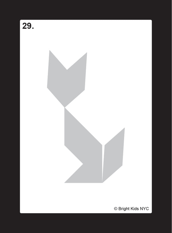 Tangrams Card Deck (Pre-K & Kindergarten)