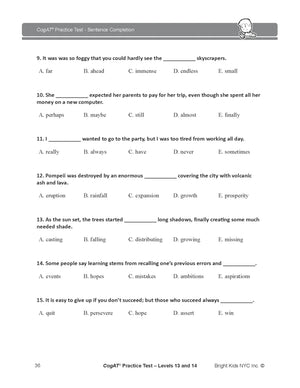 How to Ace CogAT Sentence Completion Without Breaking a Sweat