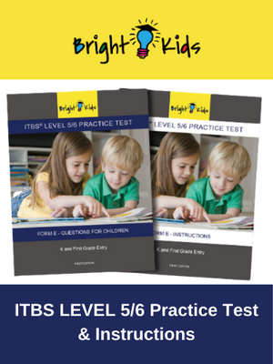ITBS Level 5/6 Practice Test - Iowa Assessments Form E (Pre-K - 1st Grade) book