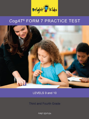 CogAT Form 7 Practice Test - Levels 9 & 10 (3rd & 4th Grade) book
