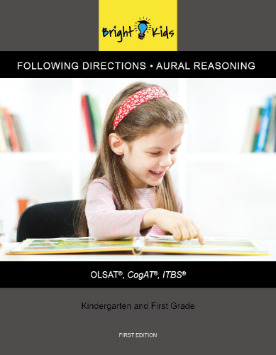 Following Directions & Aural Reasoning (Kindergarten & 1st Grade)