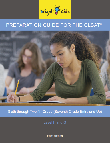 OLSAT Preparation Guide - Levels F & G (7th - 12th Grade Entry)