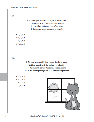 CTP-5 Workbook - Level 6 (6th Grade)