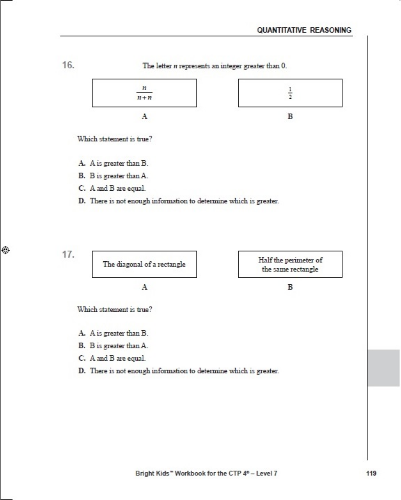 CTP-5 Workbook - Level 7 (7th Grade)