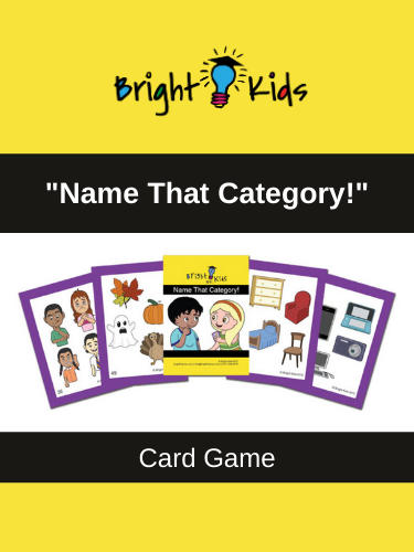 "Name That Category!" Card Game (Pre-K & Kindergarten) book