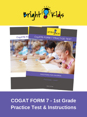 CogAT Form 7 Practice Test - Level 7 (1st Grade) book