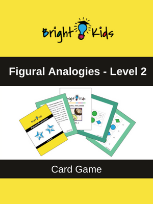 Figural Analogies Card Game - Level 2 (Pre-K - 1st Grade)