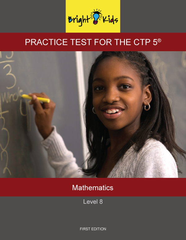 CTP-5 Level 8 Mathematics Practice Test