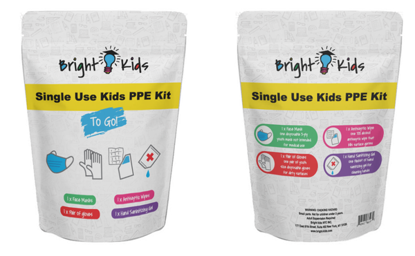 SINGLE-PACK Disposable Kids Kit "TO GO"